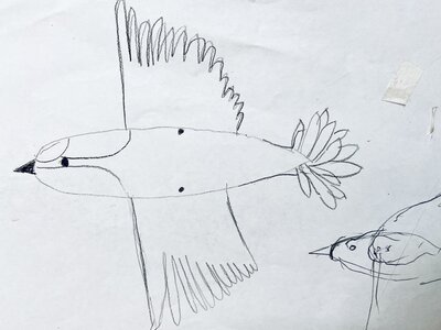Children creating shadow puppets in workshop
